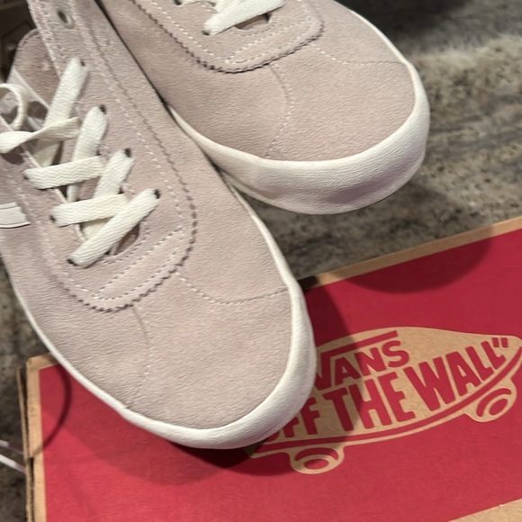 Vans Sport Low Suede Shoe FRENCH OAK/MARSHMALLOW Worn Once - Picture 9 of 10